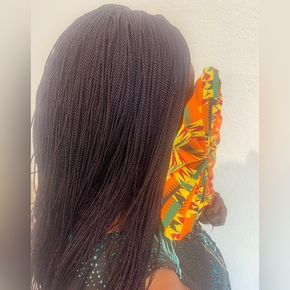 Braided Purple wig - Picture 3 of 12